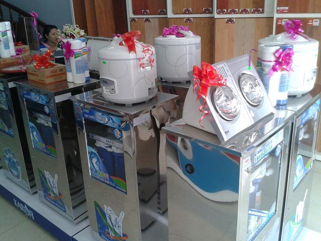 Khuyến mại khi mua máy lọc nước karofi