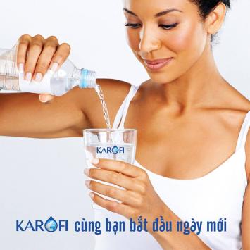 Máy lọc nước RO Karofi 6 cấp cho bạn nguồn nước sạch đạt tiêu chuẩn 