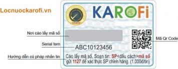 Kiểm tra máy lọc nước Karofi chính hãng bằng tin nhắn SMS?