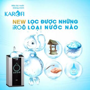  Máy lọc nước thông minh IRO 2.0 lọc được những nguồn nước nào?