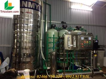 Hệ thống máy lọc nước công nghiệp 1500 lít/giờ