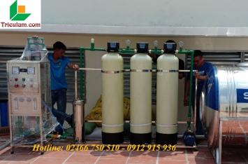 Hệ thống máy lọc nước công nghiệp 750 lít/giờ