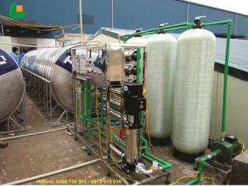 Hệ thống máy lọc nước công nghiệp 2000 lít/giờ